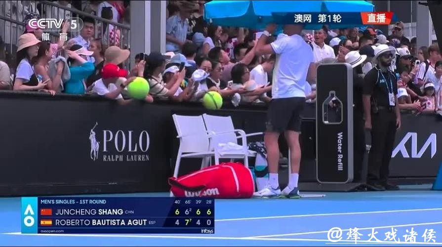 商竣程3-1力克阿古特 时隔两年再进澳网次轮